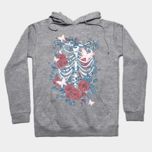 Roses rib cage Hoodie